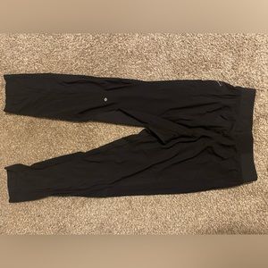 Black lululemon athletic pants
